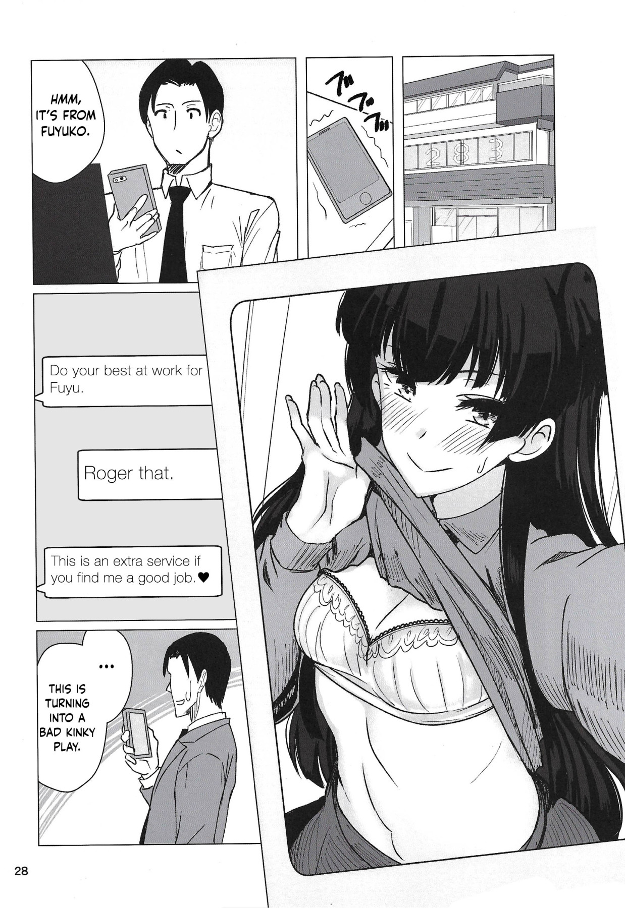 Hentai Manga Comic-A Book About Asking Fuyuko To Send Lewd Pics-Read-26